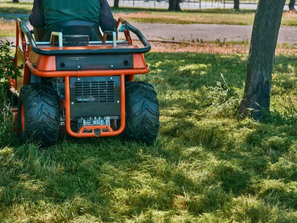 Professional,Grass,Cutting,On,Lawns,With,A,Mini,Tractor,Lawn